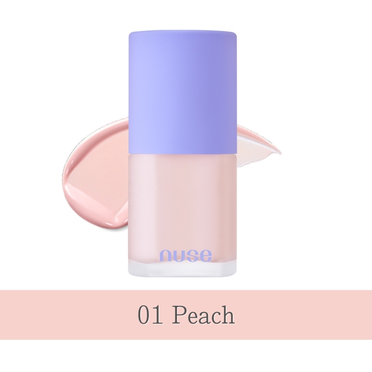 01 ピーチ | 【nuse ヌーズ】CARE TONE UP ケアトーンアップ | COSME Re:MAKE