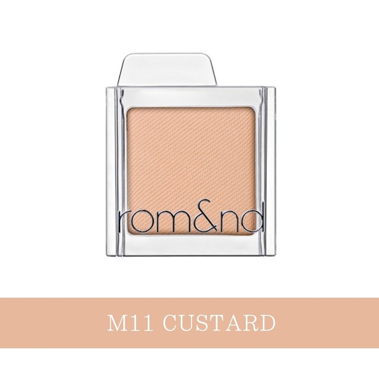 M11 CUSTARD | 【 ロムアンド正規代理店】スライドインシングル 【マット】 | COSME Re:MAKE