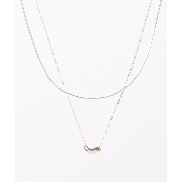 ビーン2連ネックレス | ikka  | 詳細画像8 