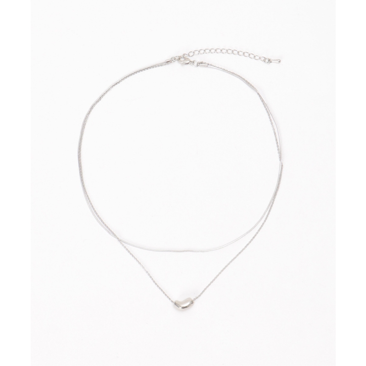 ビーン2連ネックレス | ikka  | 詳細画像2 