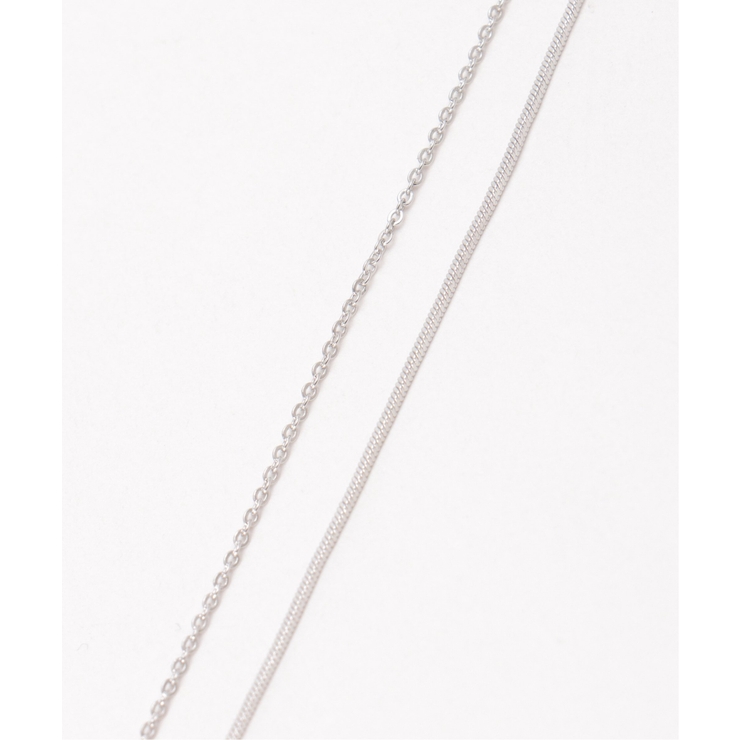 ビーン2連ネックレス | ikka  | 詳細画像5 