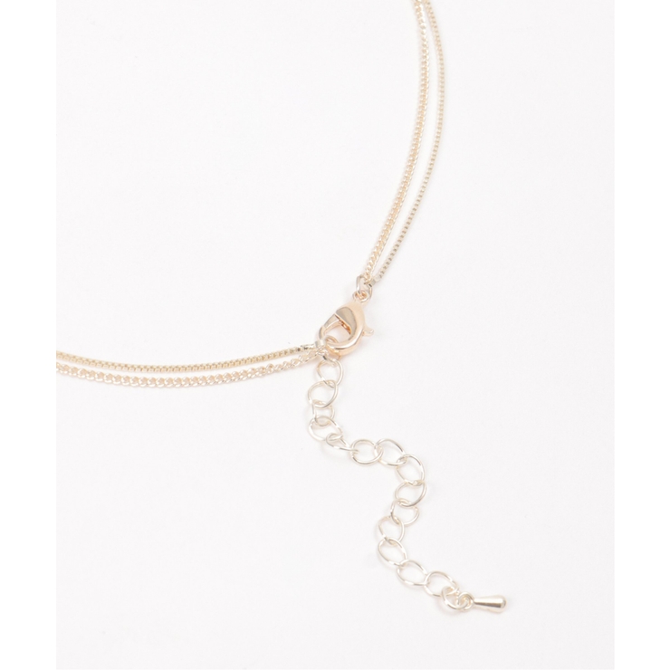 カーブメタル2連ネックレス | ikka  | 詳細画像6 