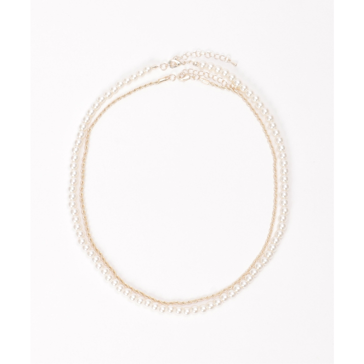 チェーンパール2セットネックレス | ikka  | 詳細画像2 