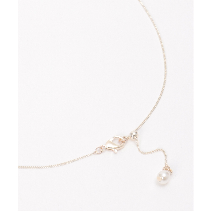 パールストーンリングネックレス | ikka  | 詳細画像4 