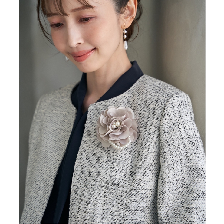 【フォーマル対応】フラワーコサージュA | ikka  | 詳細画像2 