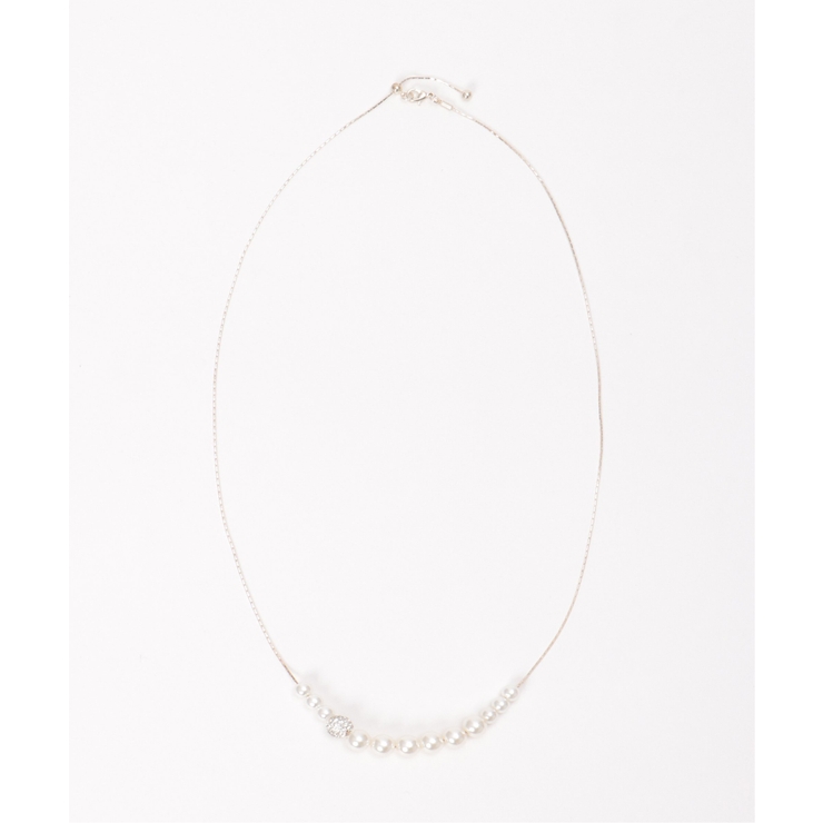 キラキラボールスライドネックレス | ikka  | 詳細画像2 