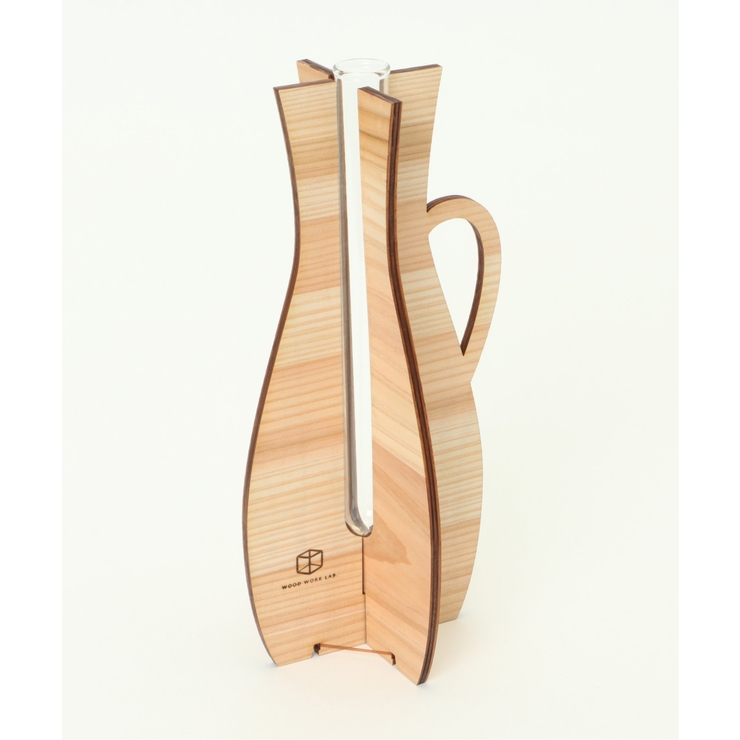 WOOD WORK LAB.組み立て花瓶（大） | ikka  | 詳細画像1 