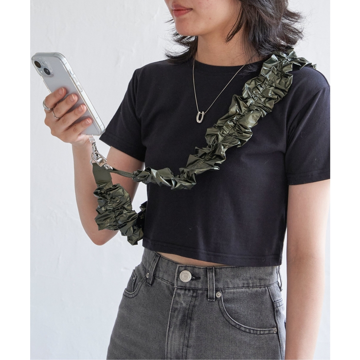 ピンクベージュ | ロングシャーリングストラップ | VENCE share style【WOMEN】