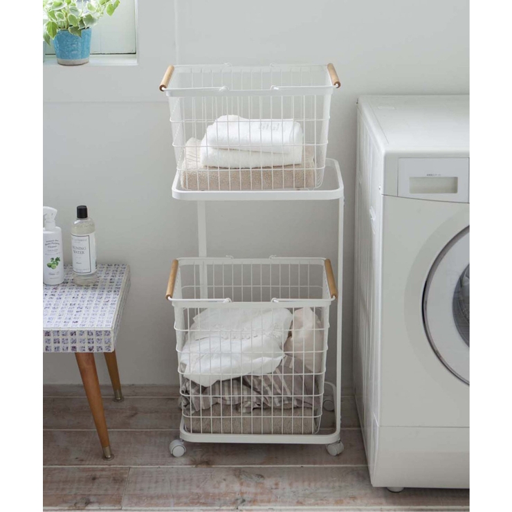 【WEB限定】tosca ランドリーワゴン バスケット トスカ | Lbc with Life | 詳細画像3 