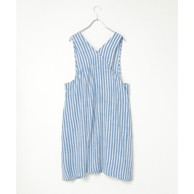 エプロンストライプブロックプリント | Lbc with Life | 詳細画像2 