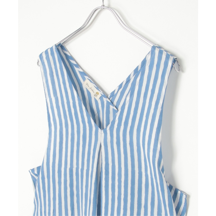 エプロンストライプブロックプリント | Lbc with Life | 詳細画像5 