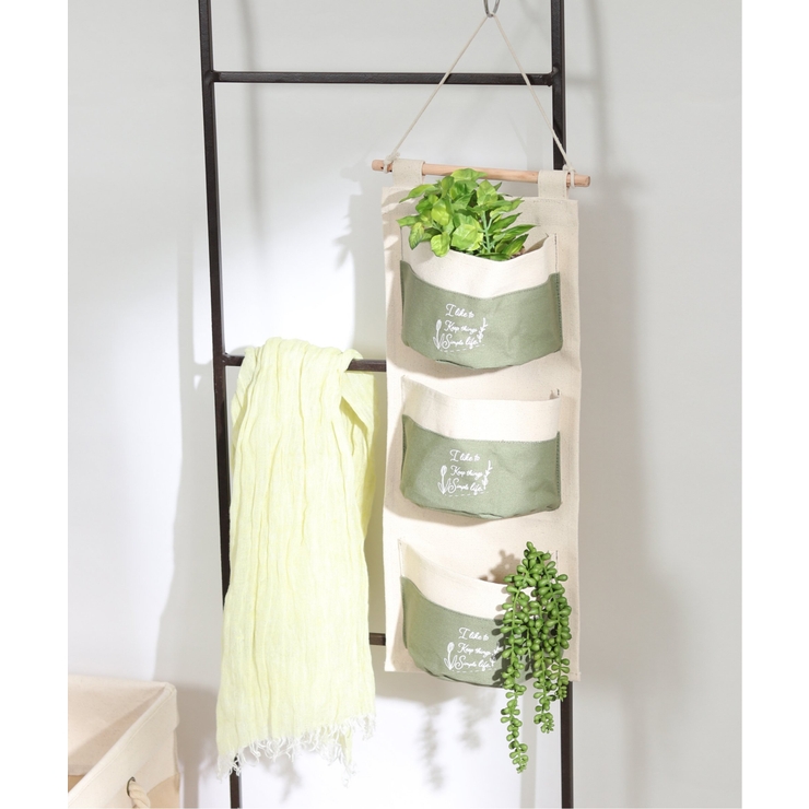 グリーン | トルペ・ウォールポケット・S | ikka 