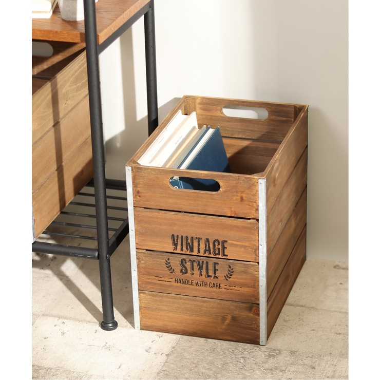 ブラウン | ホルツ・パーティカルボックス | ikka 