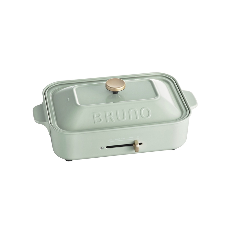 BRUNO ブルーノ コンパクトホットプレート スパークルグリーン[品番