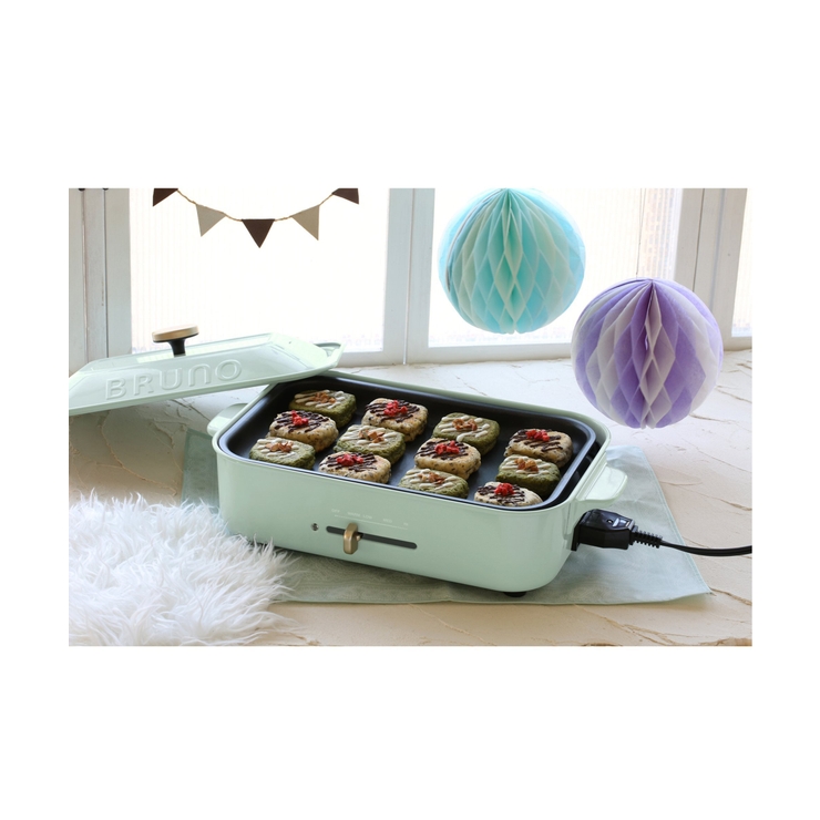 BRUNO コンパクトホットプレート スパークルグリーン BRUNO