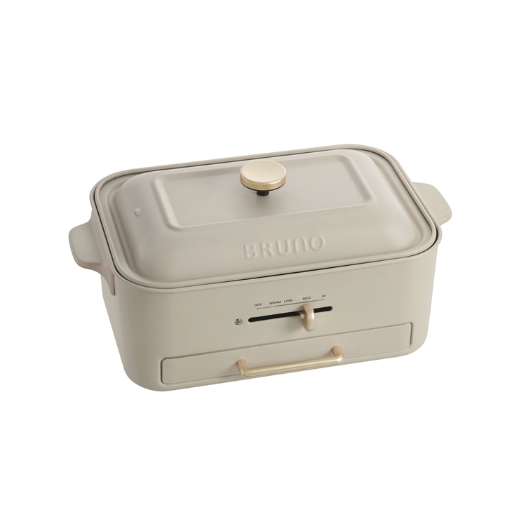 グレイ | BRUNO ブルーノ コンパクトグリルホットプレート | ikka 