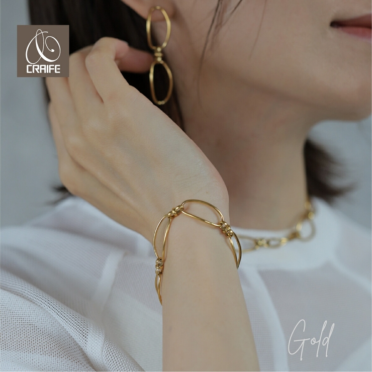 【CRAIFE】ブレスレット サージカルステンレス316L 金属アレルギー対応 | CRAIFE | 詳細画像1 