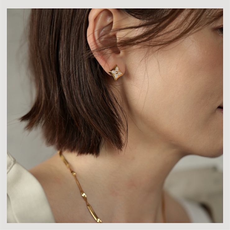 【CRAIFE】痛くない イヤリング ピアス 金属アレルギー対応 両耳セット | CRAIFE | 詳細画像5 