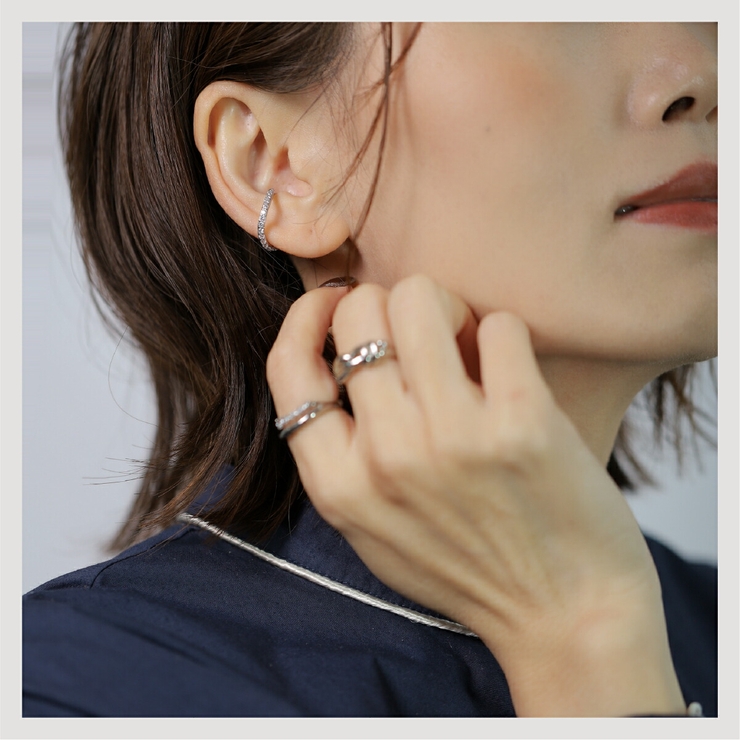 【CRAIFE】イヤーカフ イヤカフ 金属アレルギー対応 片耳用 | CRAIFE | 詳細画像5 