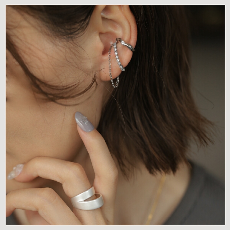 【CRAIFE】イヤーカフ イヤカフ 金属アレルギー対応 片耳(左)用 | CRAIFE | 詳細画像4 