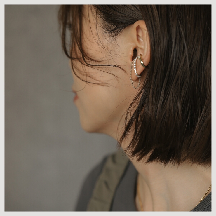 【CRAIFE】イヤーカフ イヤカフ 金属アレルギー対応 片耳(左)用 | CRAIFE | 詳細画像5 