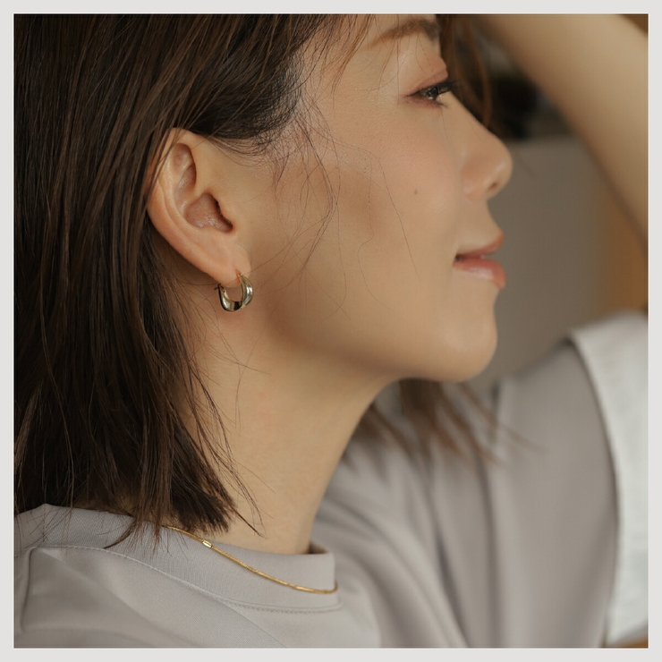 【CRAIFE】フープピアス 金属アレルギー対応 両耳セット | CRAIFE | 詳細画像3 