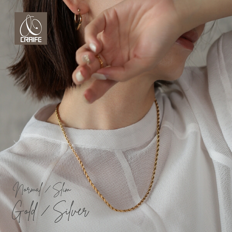 【CRAIFE】ネックレス サージカルステンレス 金属アレルギー対応 | CRAIFE | 詳細画像1 