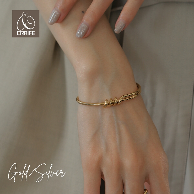 【CRAIFE】バングル サージカルステンレス 316L 金属アレルギー対応 | CRAIFE | 詳細画像1 