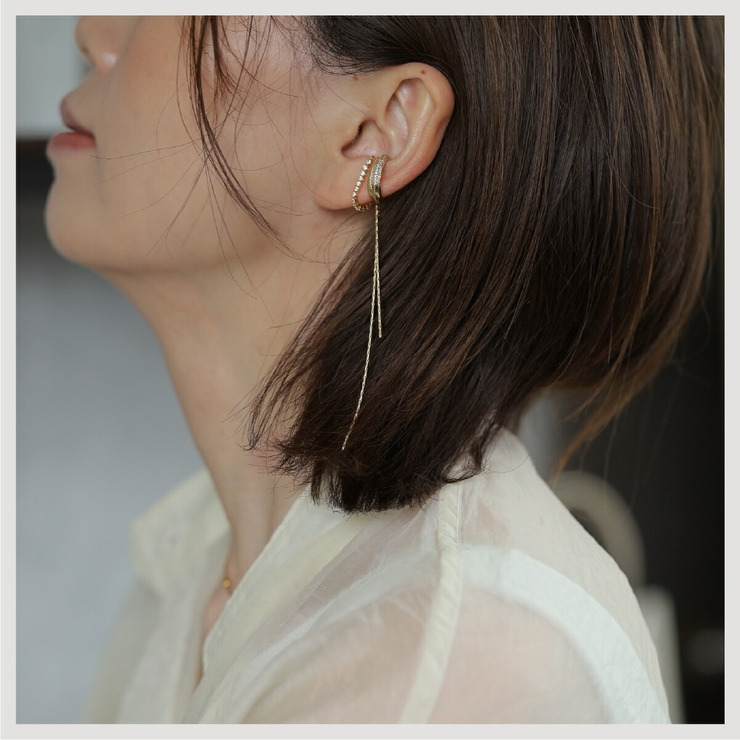 【CRAIFE】イヤーカフ イヤカフ 金属アレルギー対応 片耳用（左右選択可） | CRAIFE | 詳細画像3 