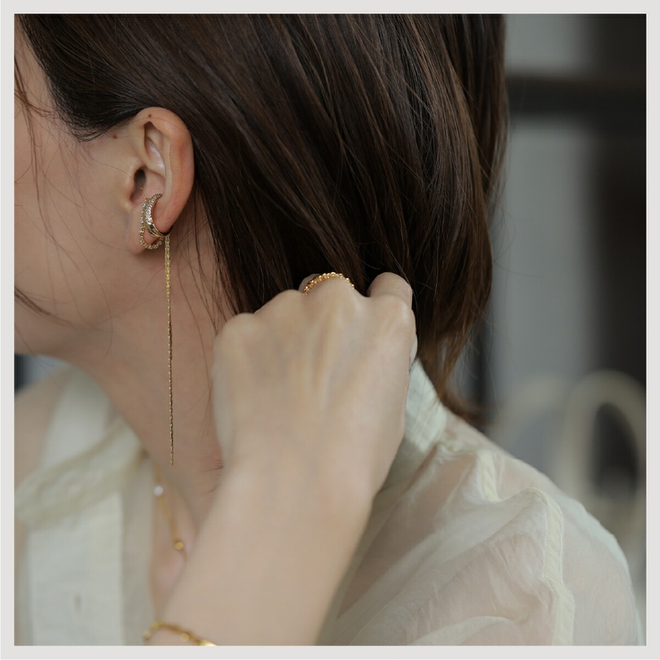 【CRAIFE】イヤーカフ イヤカフ 金属アレルギー対応 片耳用（左右選択可） | CRAIFE | 詳細画像4 