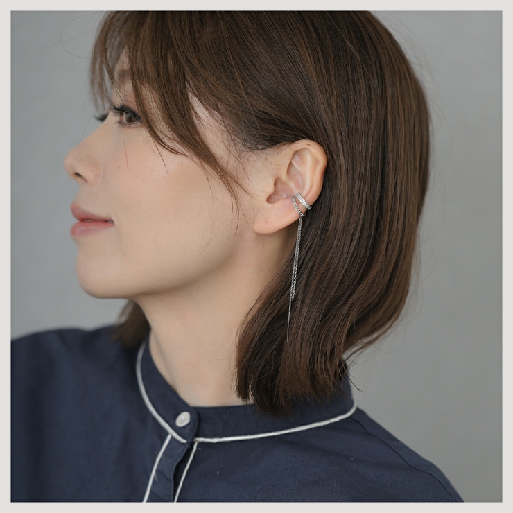 【CRAIFE】イヤーカフ イヤカフ 金属アレルギー対応 片耳用（左右選択可） | CRAIFE | 詳細画像3 