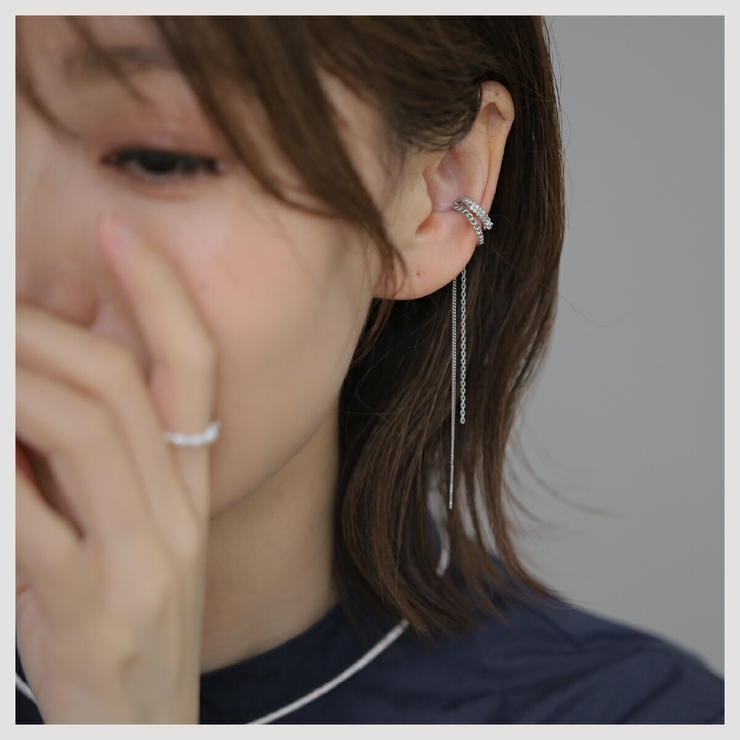 【CRAIFE】イヤーカフ イヤカフ 金属アレルギー対応 片耳用（左右選択可） | CRAIFE | 詳細画像4 