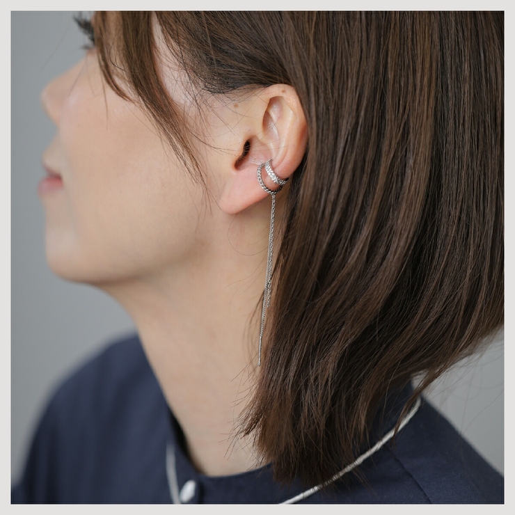 【CRAIFE】イヤーカフ イヤカフ 金属アレルギー対応 片耳用（左右選択可） | CRAIFE | 詳細画像6 