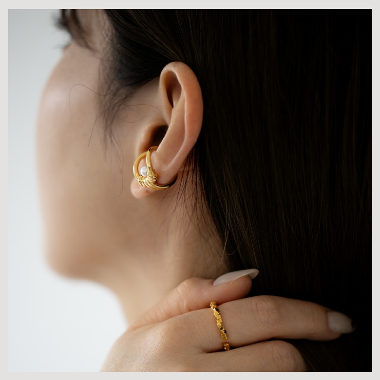 【CRAIFE】イヤーカフ イヤカフ 金属アレルギー対応 片耳用 | CRAIFE | 詳細画像4 