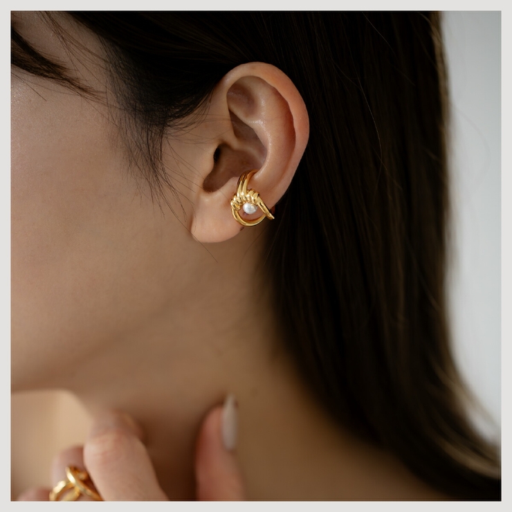 【CRAIFE】イヤーカフ イヤカフ 金属アレルギー対応 片耳用 | CRAIFE | 詳細画像6 