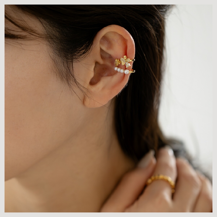 【CRAIFE】イヤーカフ イヤカフ 金属アレルギー対応 片耳用 | CRAIFE | 詳細画像4 