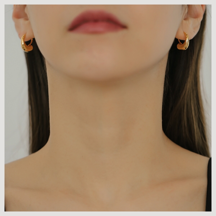 【CRAIFE】フープピアス 金属アレルギー対応 両耳セット | CRAIFE | 詳細画像3 