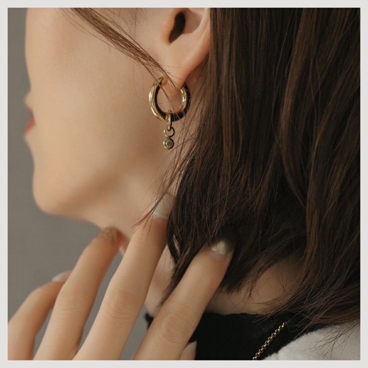 【CRAIFE】フープピアス 金属アレルギー対応 両耳セット | CRAIFE | 詳細画像7 