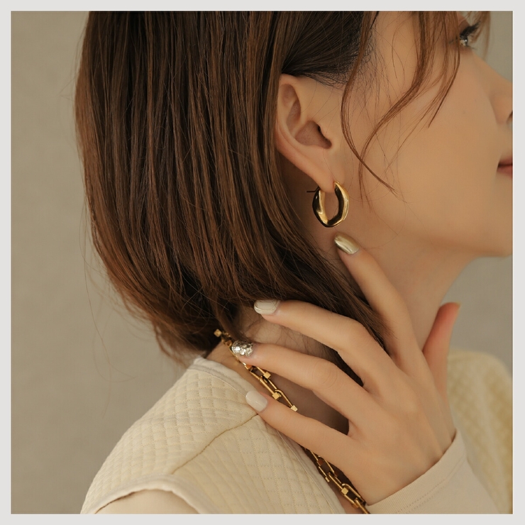 【CRAIFE】フープピアス 金属アレルギー対応 両耳セット | CRAIFE | 詳細画像6 