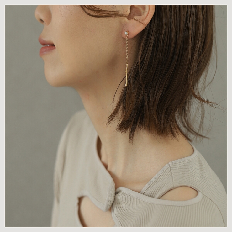 【CRAIFE】チェーンピアス 金属アレルギー対応 両耳セット | CRAIFE | 詳細画像3 