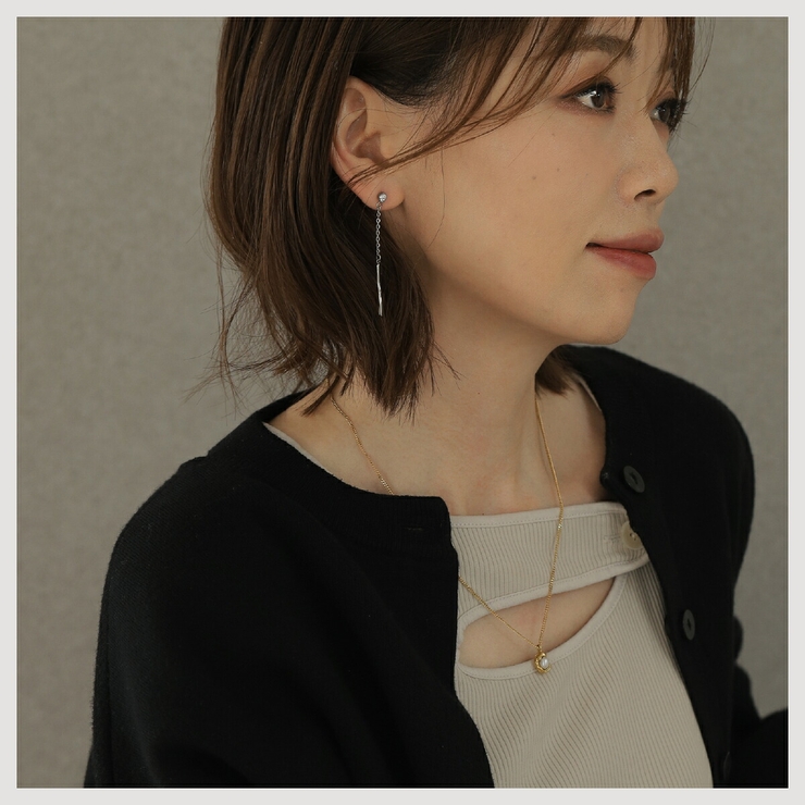 【CRAIFE】チェーンピアス 金属アレルギー対応 両耳セット | CRAIFE | 詳細画像8 