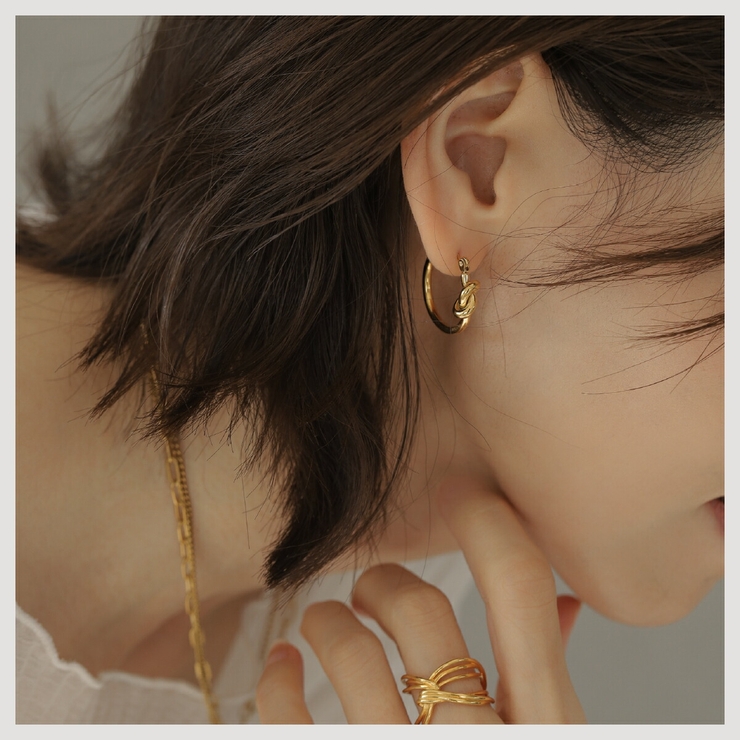 【CRAIFE】フープピアス 金属アレルギー対応 両耳セット | CRAIFE | 詳細画像6 
