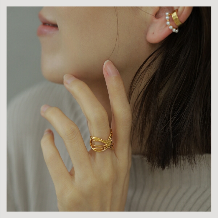 【CRAIFE】 イヤーカフ イヤカフ リング 指輪 金属アレルギー対応 | CRAIFE | 詳細画像3 