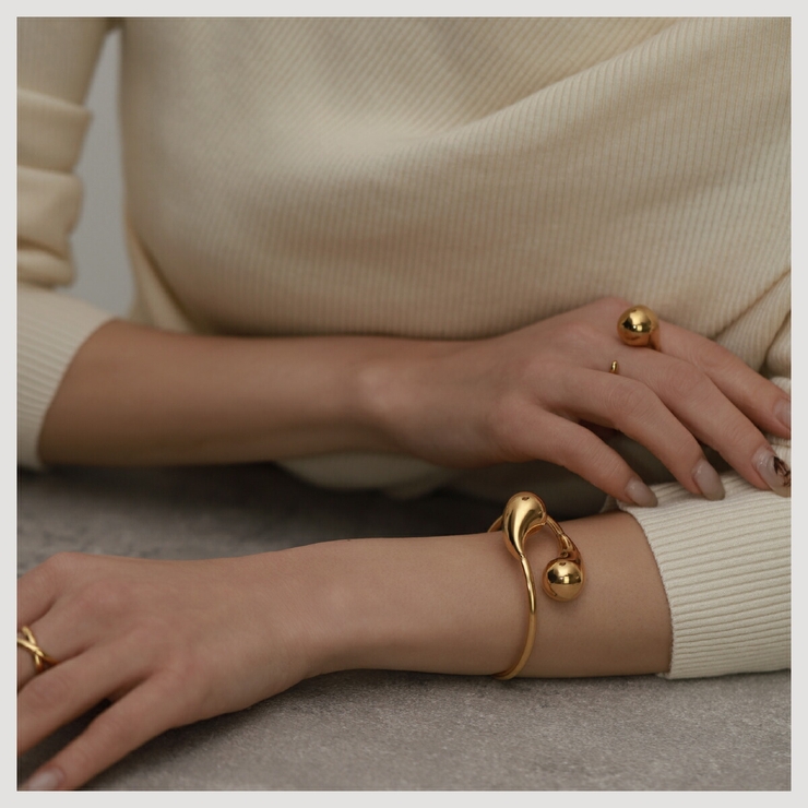 【CRAIFE】バングル サージカルステンレス 316L 金属アレルギー対応 | CRAIFE | 詳細画像4 