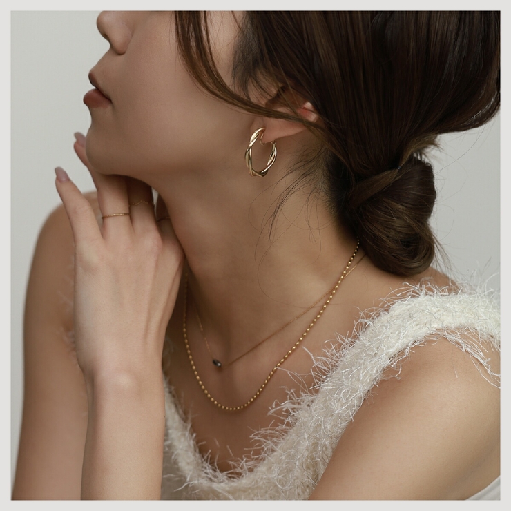 【CRAIFE】痛くない イヤリング 金属アレルギー対応 両耳セット | CRAIFE | 詳細画像3 