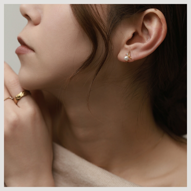 【CRAIFE】痛くない イヤリング ピアス 金属アレルギー対応 両耳セット | CRAIFE | 詳細画像8 