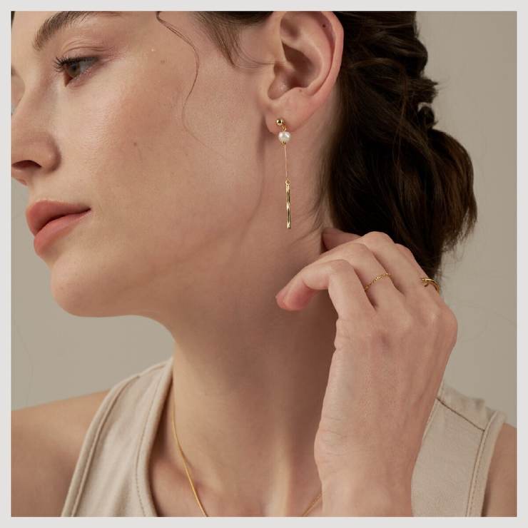 【CRAIFE】痛くない イヤリング ピアス 金属アレルギー対応 両耳セット | CRAIFE | 詳細画像4 