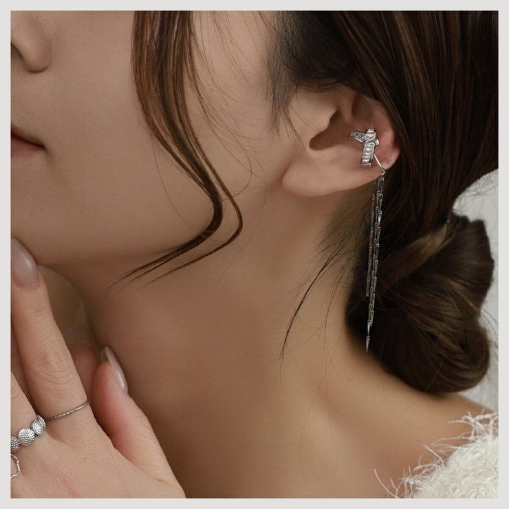 【CRAIFE】イヤーカフ イヤカフ 金属アレルギー対応 片耳(左)用 | CRAIFE | 詳細画像4 