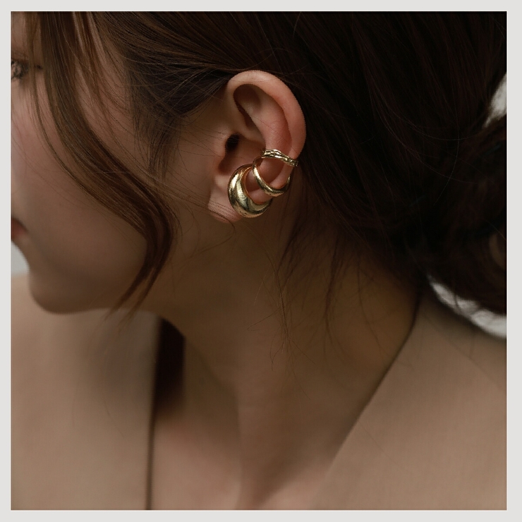 【CRAIFE】イヤーカフ イヤカフ 金属アレルギー対応 3点セット | CRAIFE | 詳細画像9 