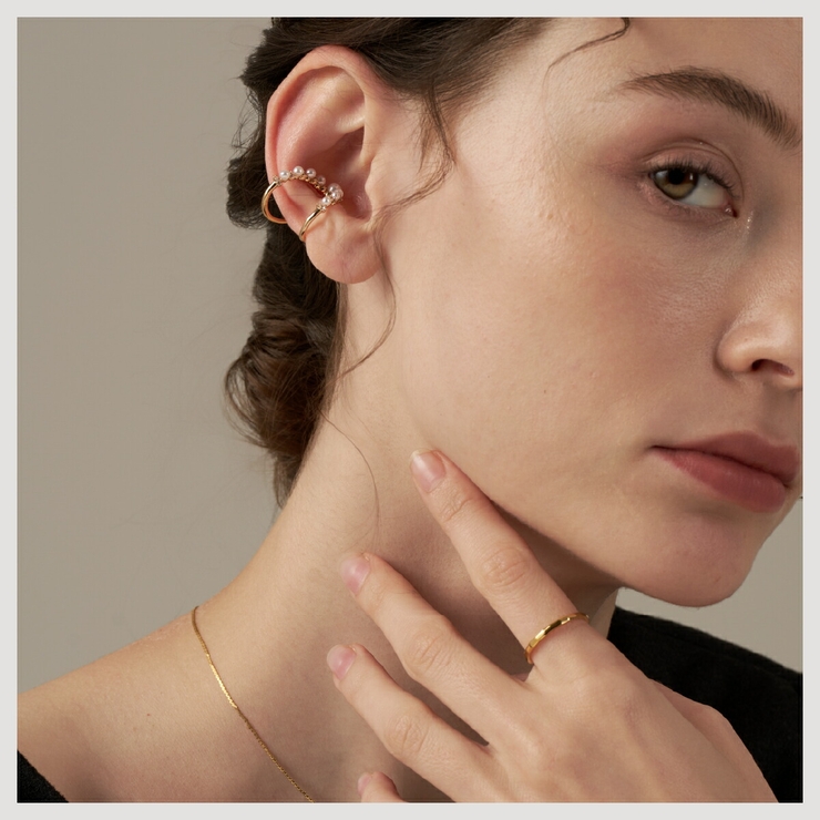 【CRAIFE】イヤーカフ イヤカフ 金属アレルギー対応 片耳用 | CRAIFE | 詳細画像3 